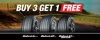 Buy 3 Get 1 Free on Yokohama BluEarth tyre range