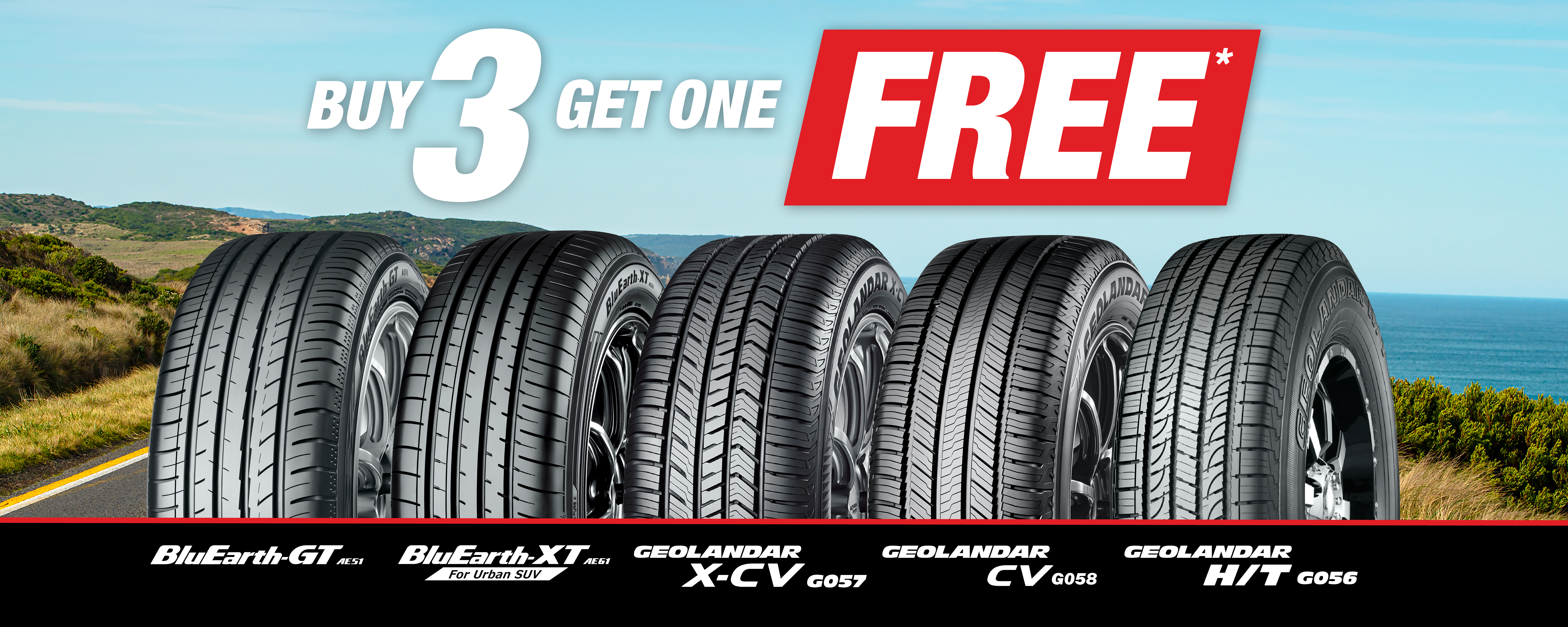 Buy 3 Get 1 Free BluEarth & GEOLANDAR 